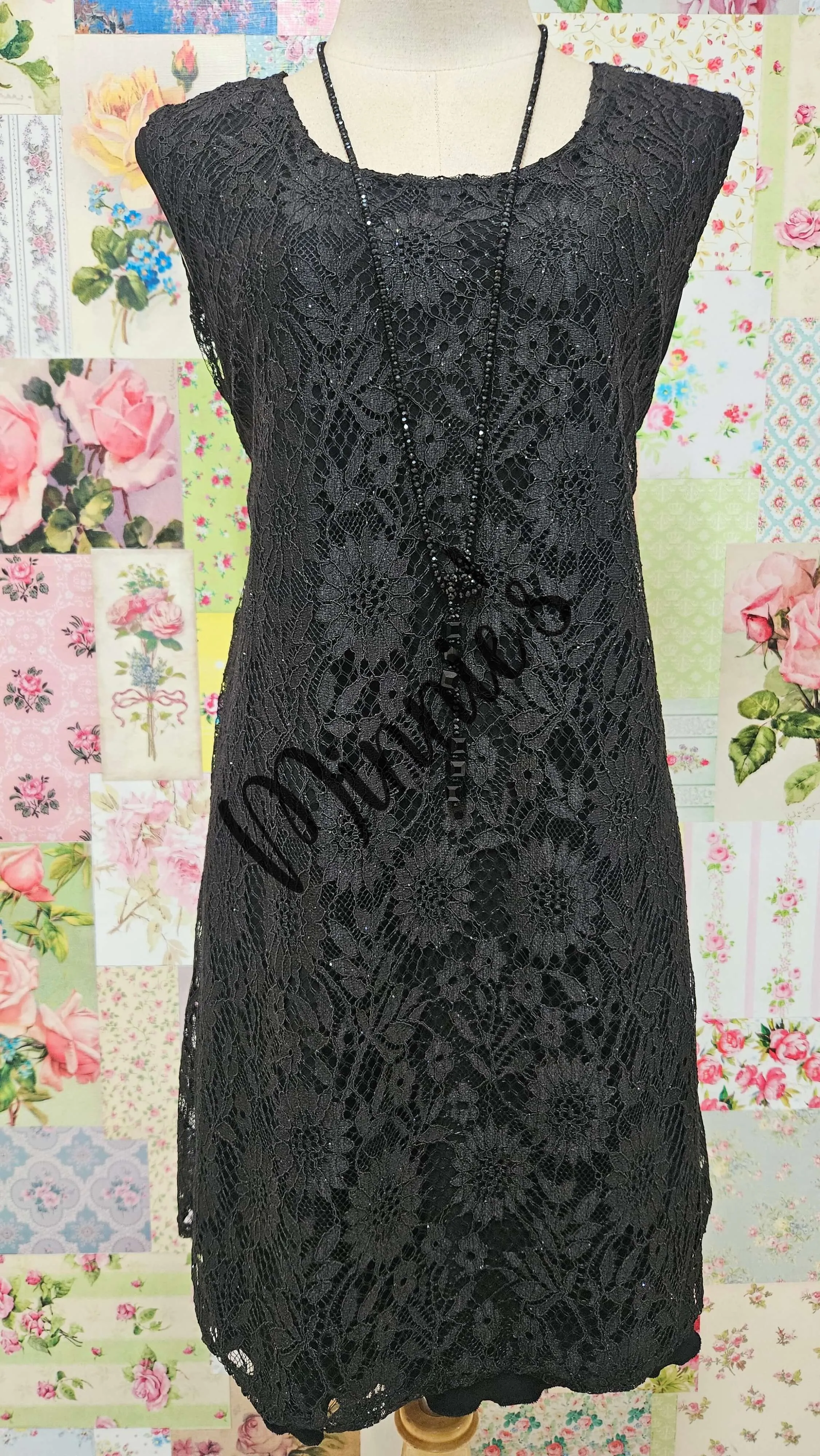 Black 3-Piece Dress Set LR0598