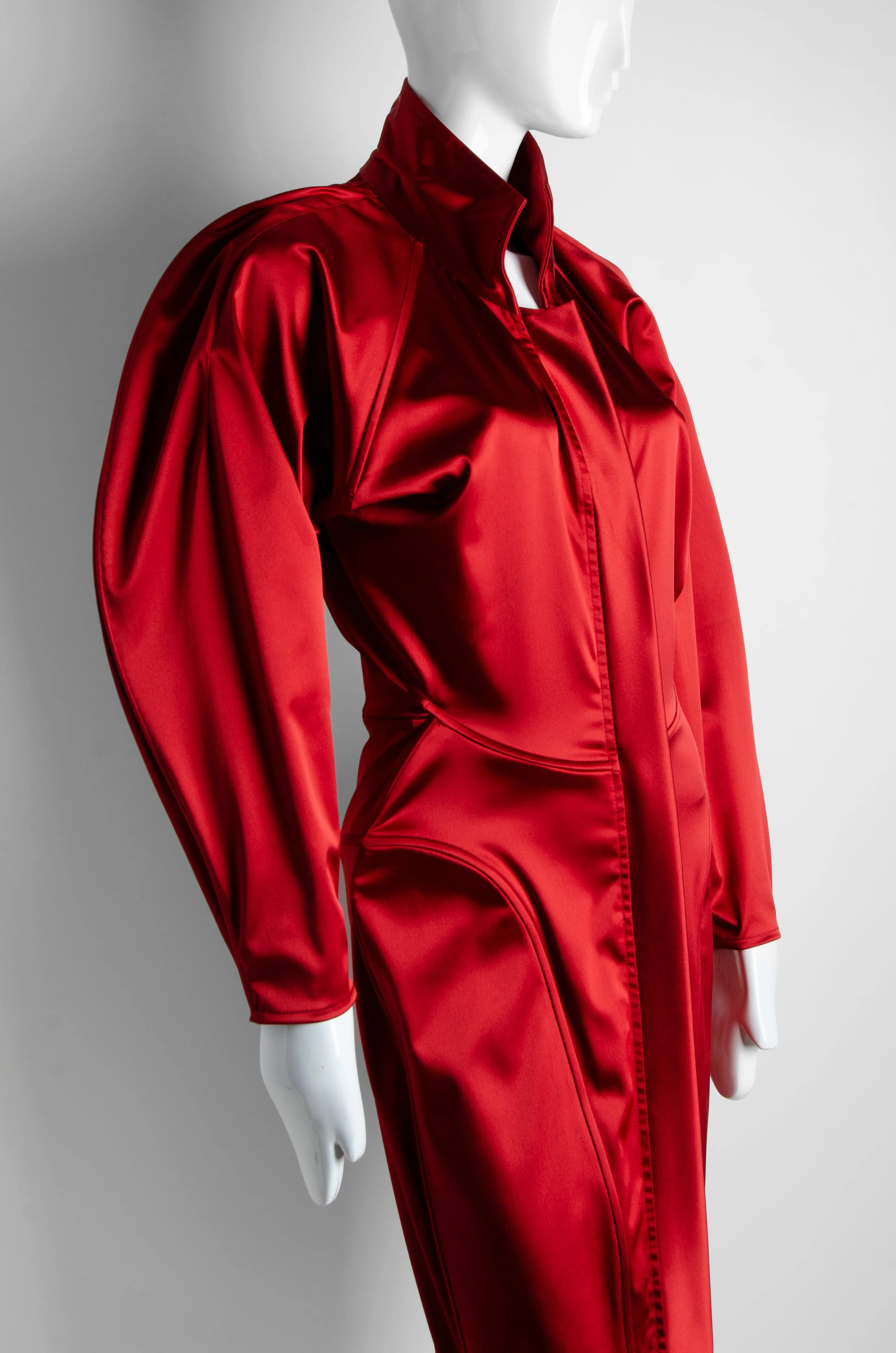Sculptured Silk Dress
