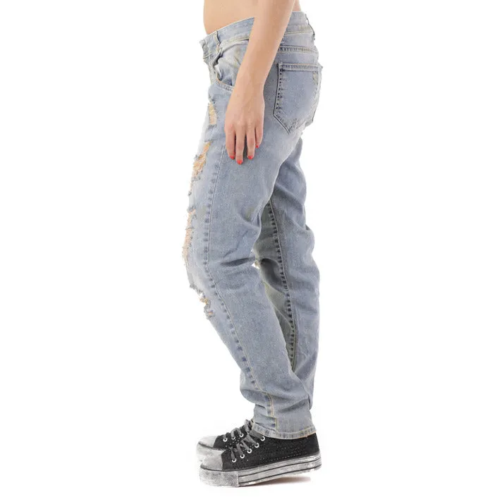 Sexy Woman Jeans Donna